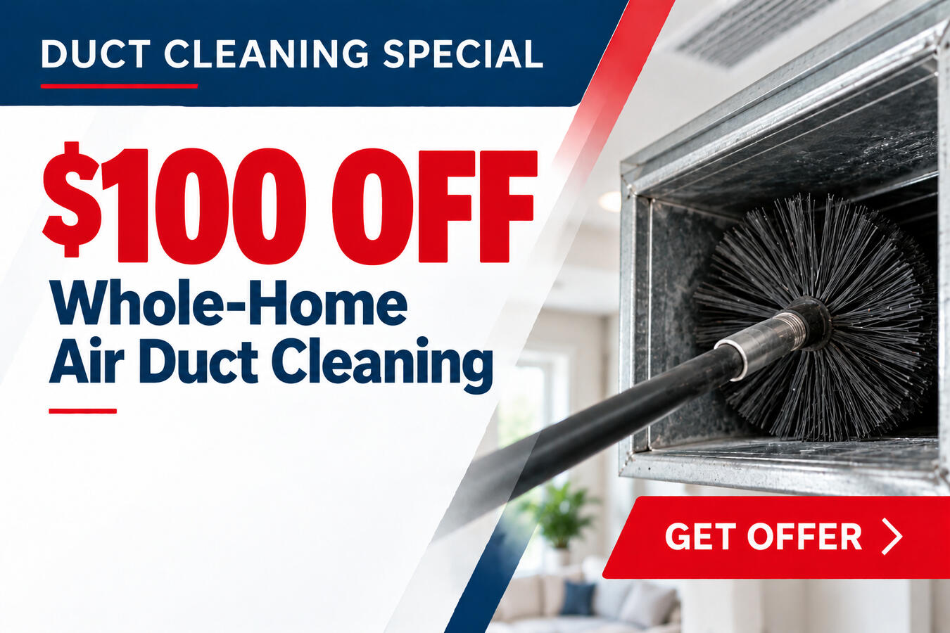 Duct cleaning special Duct cleaning special